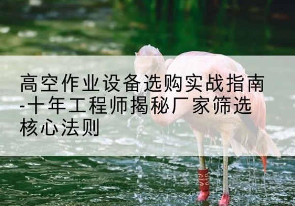 类乌齐剪叉式升降机厂家-高空作业设备选购实战指南-十年工程师揭秘厂家筛选核心法则